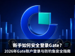 新手如何安全登录Gate?2026年Gate交易所账户登录与防钓鱼安全指南