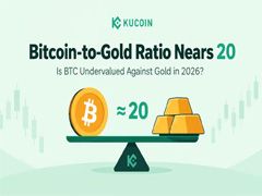 比特币对黄金比率逼近20：2026年比特币相对黄金是否被低估？
