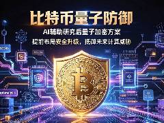 比特币（BTC）面临量子计算风险，研究团队转向人工智能，研发对应防护