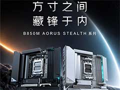 黑白双配色打造整洁装机体验 技嘉B850M AORUS STEALTH系列丰富背插装机选择