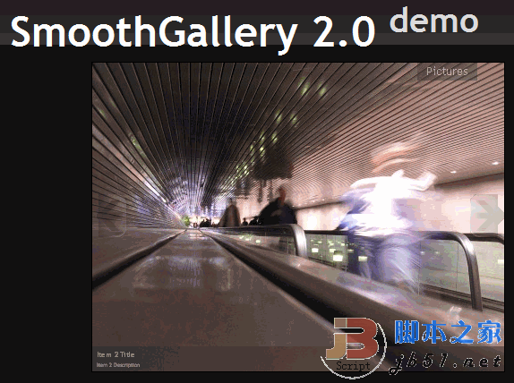 Mootools 图片特效 SmoothGallery 2.0