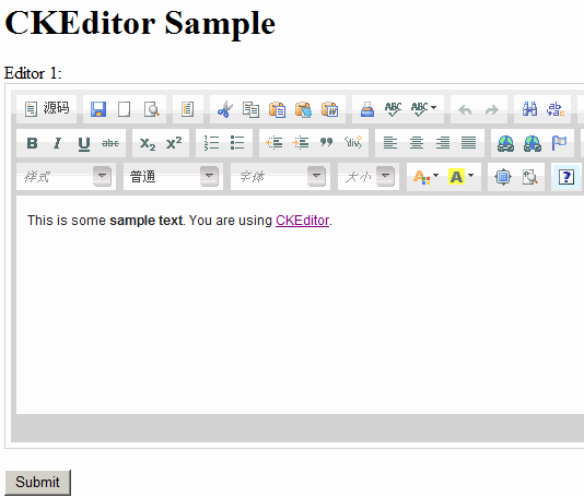 ckeditor v4.6 多国语言版 （fckeditor升级版）