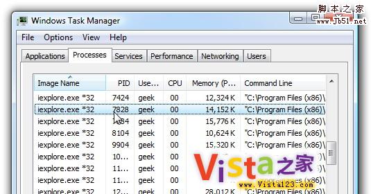 一次关闭Vista多个IE8进程技巧”