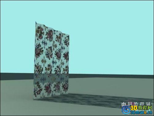 3DMAX制作透光窗帘的阴影实例教程”