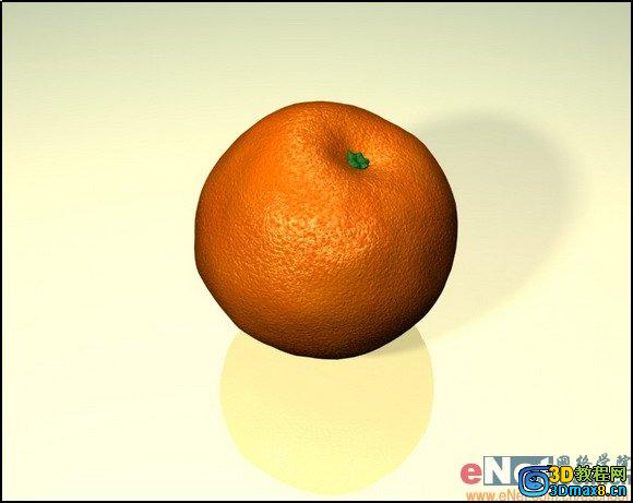 3DS MAX打造逼真的柑橘材质效果”