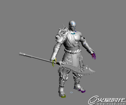 3DS Max�̳�:����������Ϸ�����ɫ 