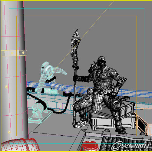 3DS Max�̳�:����������Ϸ�����ɫ 