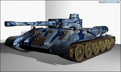 3ds MAX大型坦克建模完整版教程”