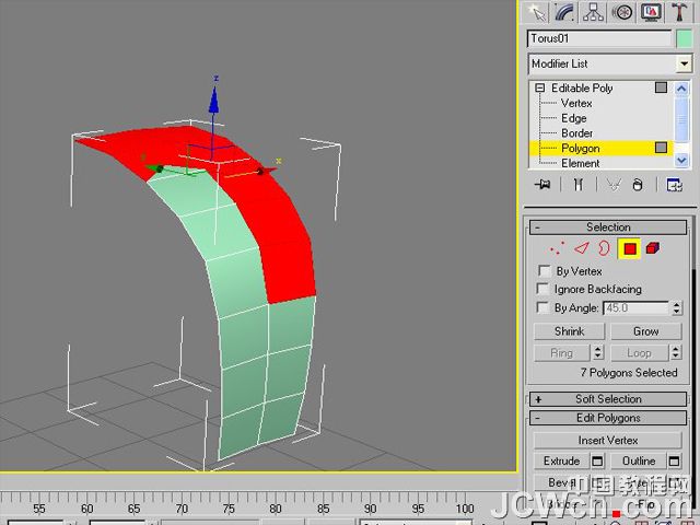 3ds MAX建模实例教程:制作汽车轮胎_jb51.com