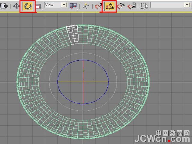 3ds MAX建模实例教程:制作汽车轮胎_jb51.com