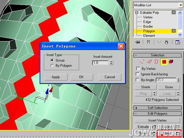 3ds MAX建模实例教程:制作汽车轮胎_jb51.com