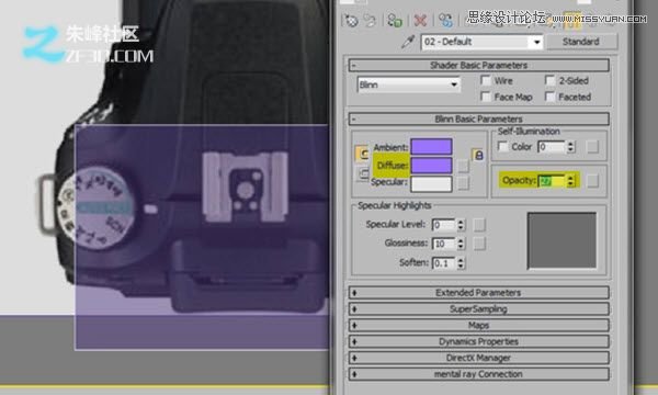 3dsmax制作数码单反照相机建模教程,