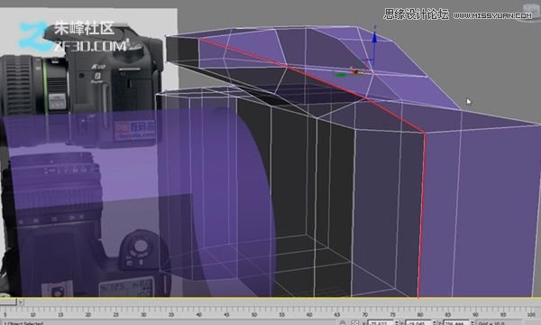 3dsmax制作数码单反照相机建模教程,