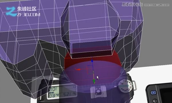 3dsmax制作数码单反照相机建模教程,