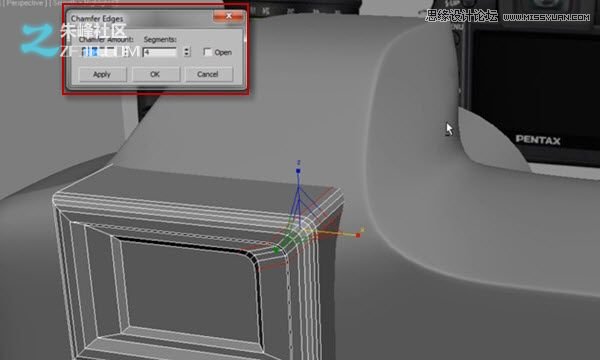 3dsmax制作数码单反照相机建模教程,