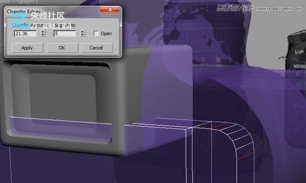 3dsmax制作数码单反照相机建模教程,