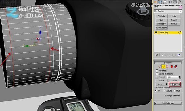 3dsmax制作数码单反照相机建模教程,