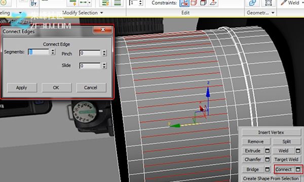 3dsmax制作数码单反照相机建模教程,