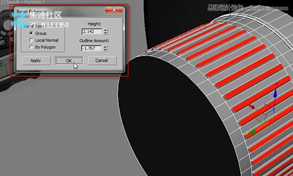 3dsmax制作数码单反照相机建模教程,