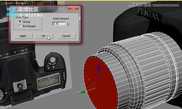 3dsmax制作数码单反照相机建模教程,