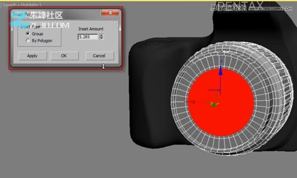 3dsmax制作数码单反照相机建模教程,