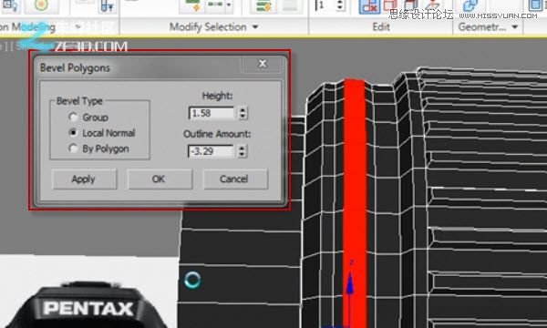 3dsmax制作数码单反照相机建模教程,