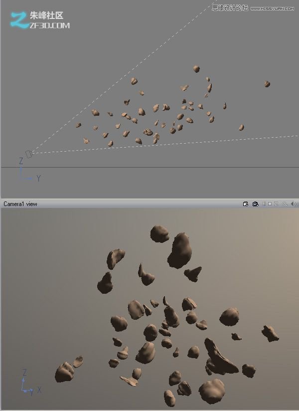 3Dmax创建壮观的三维空间爆炸效果,