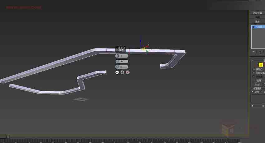 3ds MAX详细解析展厅外框一体化建模,PS教程,思缘教程网