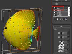 3Dmax怎么给小鱼添加摆动动画效果?
