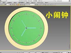 3DMAX怎么建模圆形的闹钟?