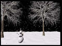 3Dmax2012怎么制作逼真的雪景?