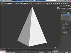 3Dmax怎么建模四棱锥? 四棱锥的创建方法