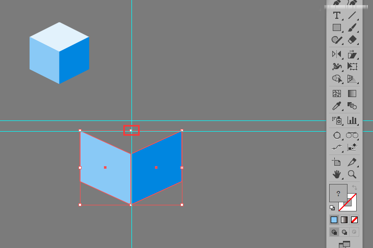 Illustrator绘制正方体的技巧详细解析(如何数正方体个数的技巧)(图4)
