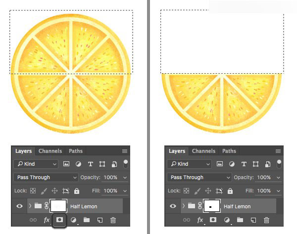Photoshop合成创意扁平化风格的柠檬杯插画