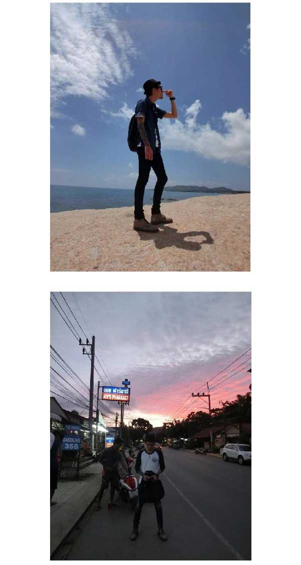 Photoshop创意合成在空中飞行的旅游航班海报