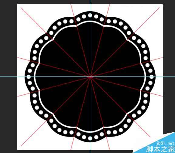 Photoshop制作蕾丝风格的花边艺术字