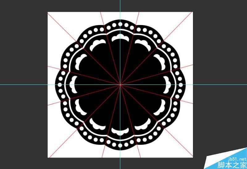 Photoshop制作蕾丝风格的花边艺术字
