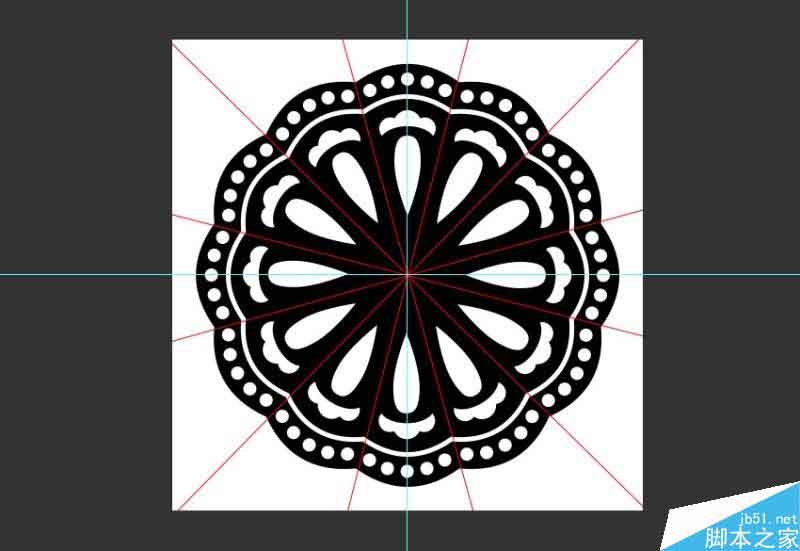 Photoshop制作蕾丝风格的花边艺术字