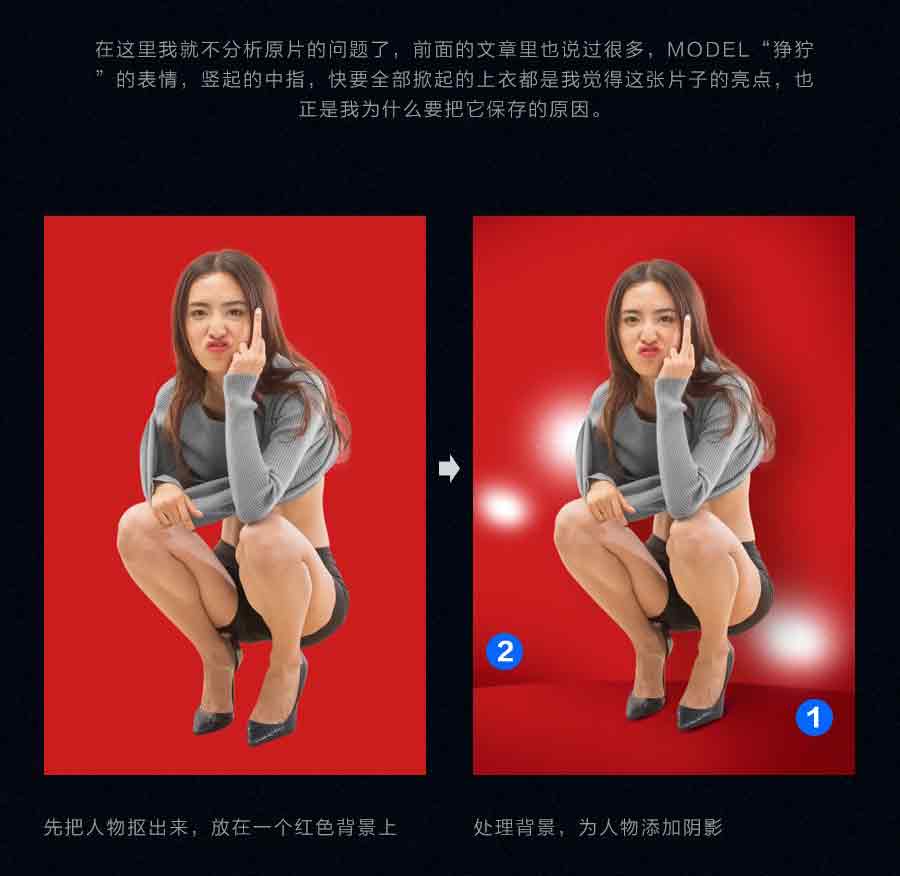 Photoshop制作不拘一格的人像后期艺术感