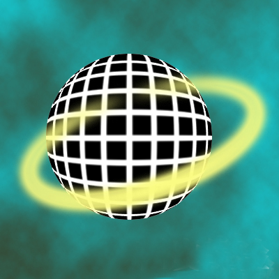 ps运用球面化功能制作卫星绕地球效果图”