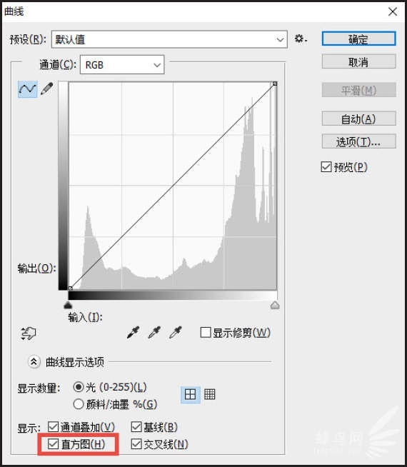 PS利用曲线进行照片明暗调整的详细技巧和方法