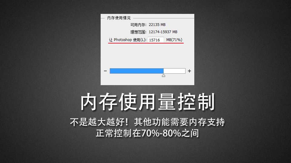 Photosho性能提升与速度的技巧介绍