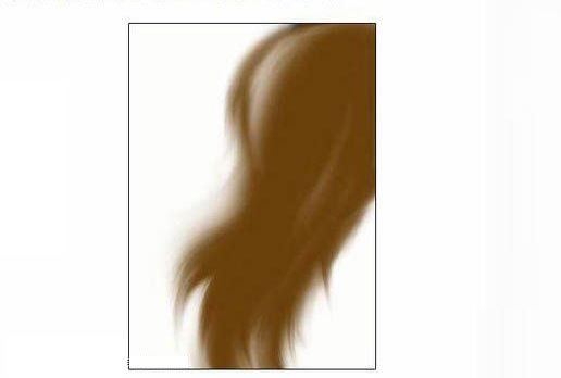 ps怎么画真人头发? Photoshop手绘逼真头发的教程