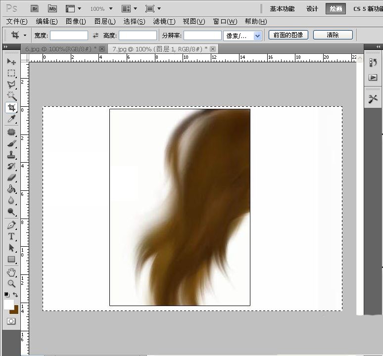 ps怎么画真人头发? Photoshop手绘逼真头发的教程