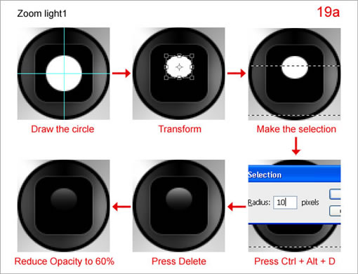 Photoshop CS3 绘制木质逼真的数码相机