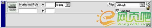 在Dreamweaver中插入有颜色的直线(水平线)”