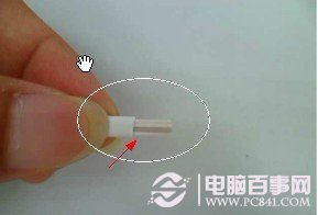 电话线去掉头端一部分保护胶皮