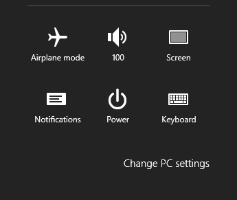 Win8系统飞行模式轻松关闭所有无线网络