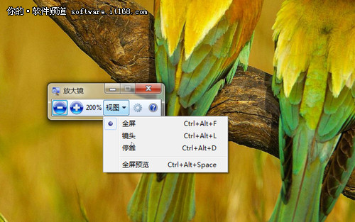 巧用Win7放大镜 视力不好也能轻松上网