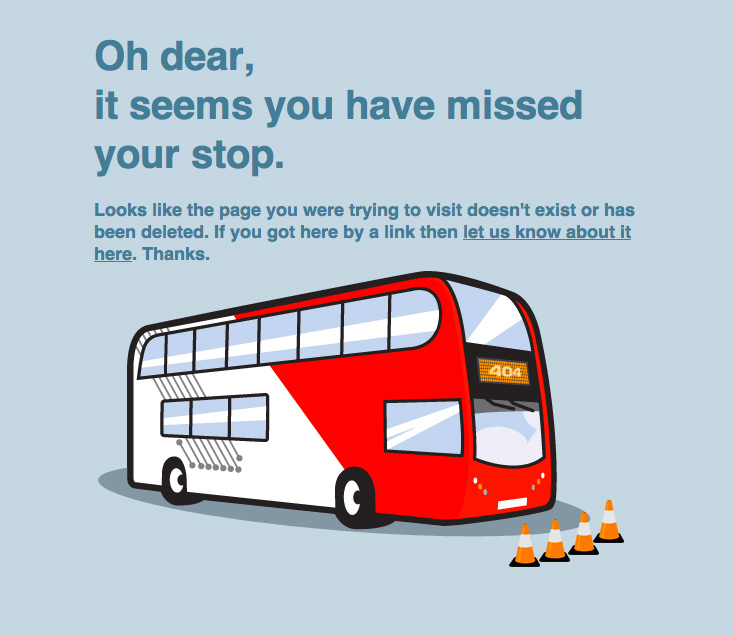 史上最有创意的404页面设计有效改善网站用户体验